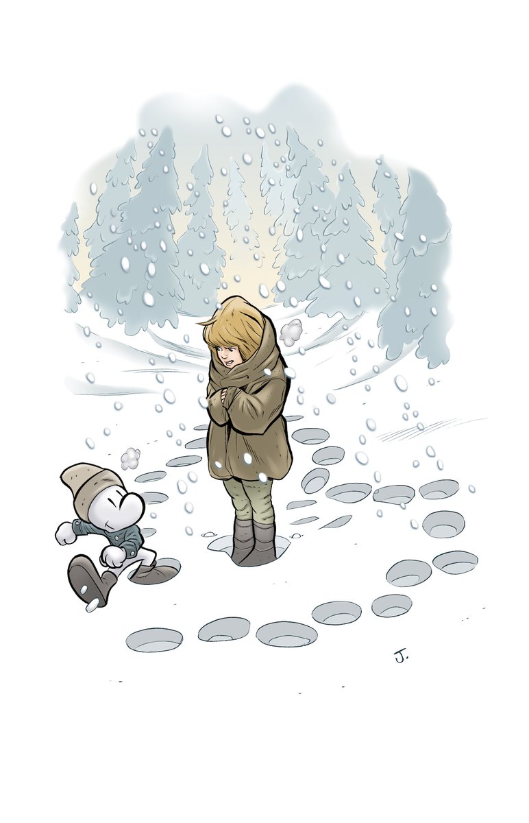 Friends Make the Holiday Merry!
#comics #books #graphicnovels #bonecomics #jeffsmith #cartoonbooks #TUKI #RASL #THORN

<a href="/jeffsmithsbone/">jeff smith</a>
<a href="/cartoonbooksinc/">vijaya iyer</a>