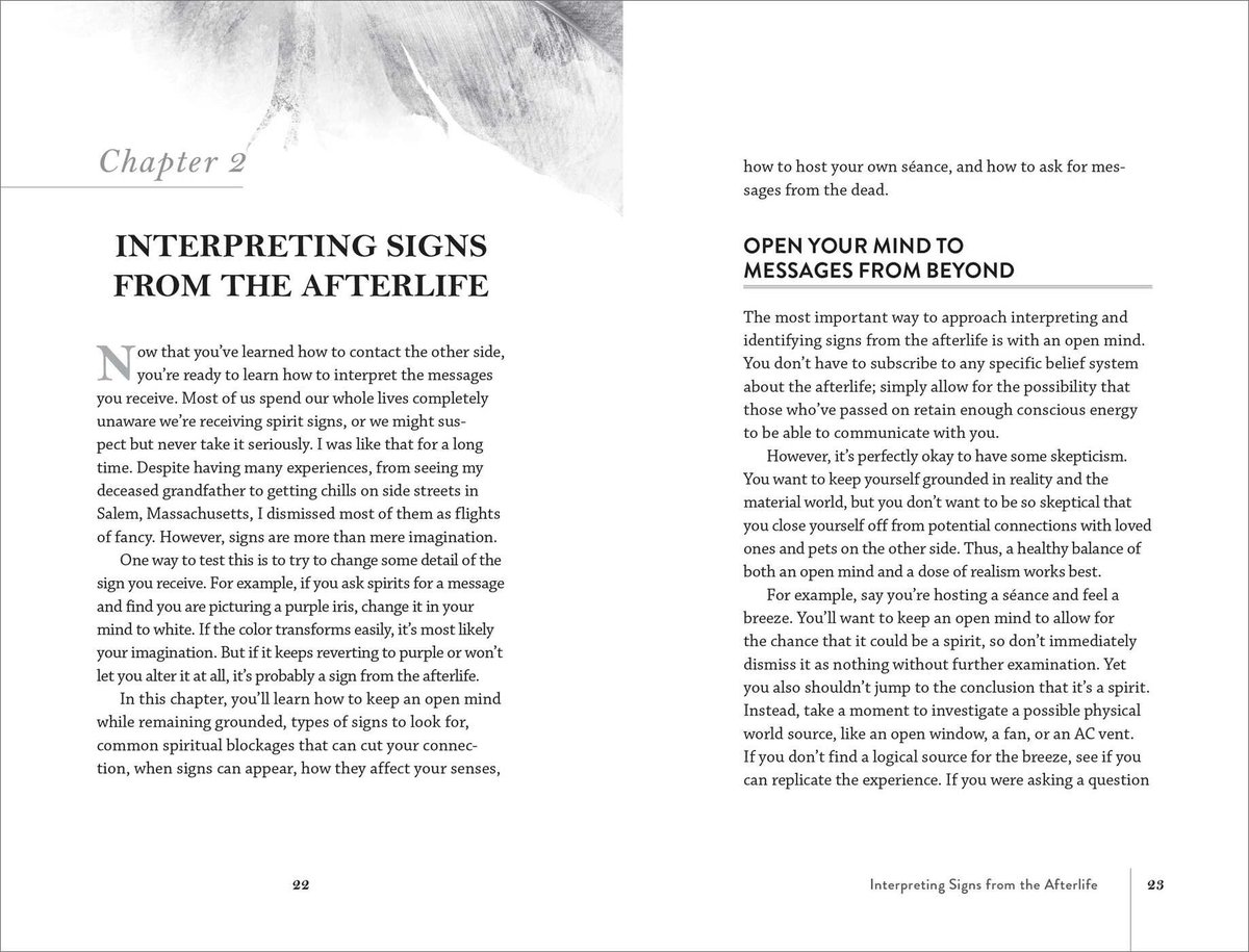 AmericanWitch13's tweet photo. The publisher released some sample pages of my book! 🙌😁
Pre-order here: https://t.co/j2XZ1qor29
#mediumship #mediumshipdevelopment #channeling #spiritcommunication #spiritguides #séance #signs https://t.co/ogM9LudxIm