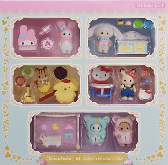 lovesickdoe's tweet photo. slyvanian families sanrio https://t.co/lMuVgQ67gv