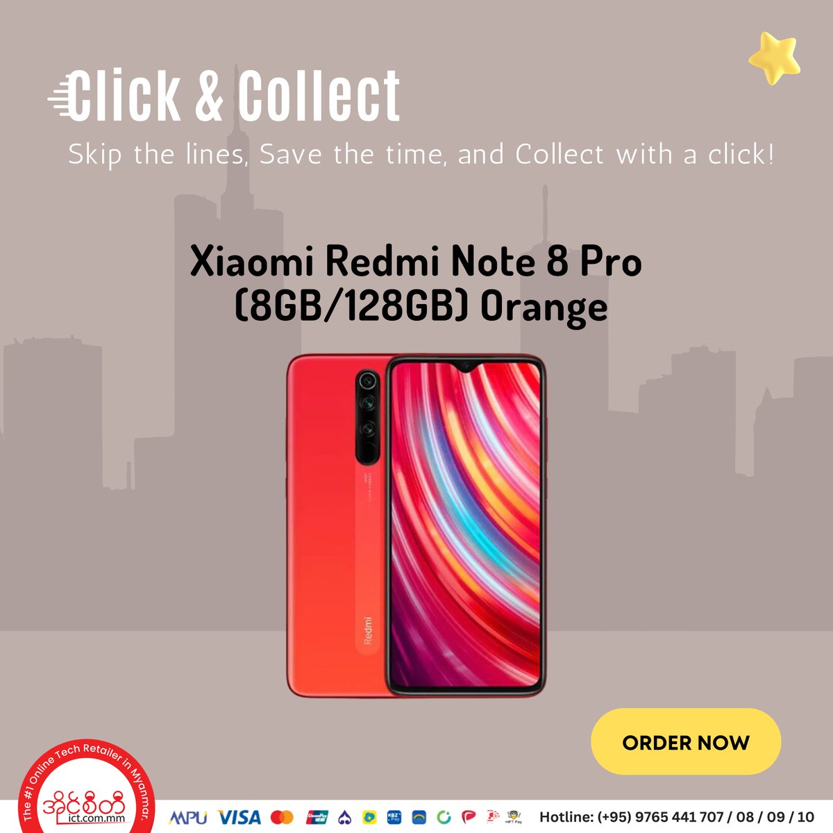 MyanmarICT's tweet image. Click &amp;amp; Collect : Xiaomi Android Phones 📱

🛒 Shop Now &amp;gt;&amp;gt;&amp;gt; bit.ly/3RrPxyd

Happy Shopping Everyone!
🙏Team ICT.com.mm 🙏
#ClickandCollect #Xiaomi #AndroidPhones