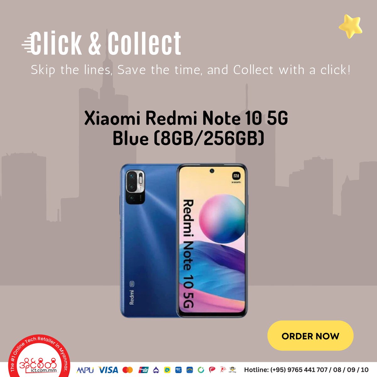 MyanmarICT's tweet image. Click &amp;amp; Collect : Xiaomi Android Phones 📱

🛒 Shop Now &amp;gt;&amp;gt;&amp;gt; bit.ly/3RrPxyd

Happy Shopping Everyone!
🙏Team ICT.com.mm 🙏
#ClickandCollect #Xiaomi #AndroidPhones
