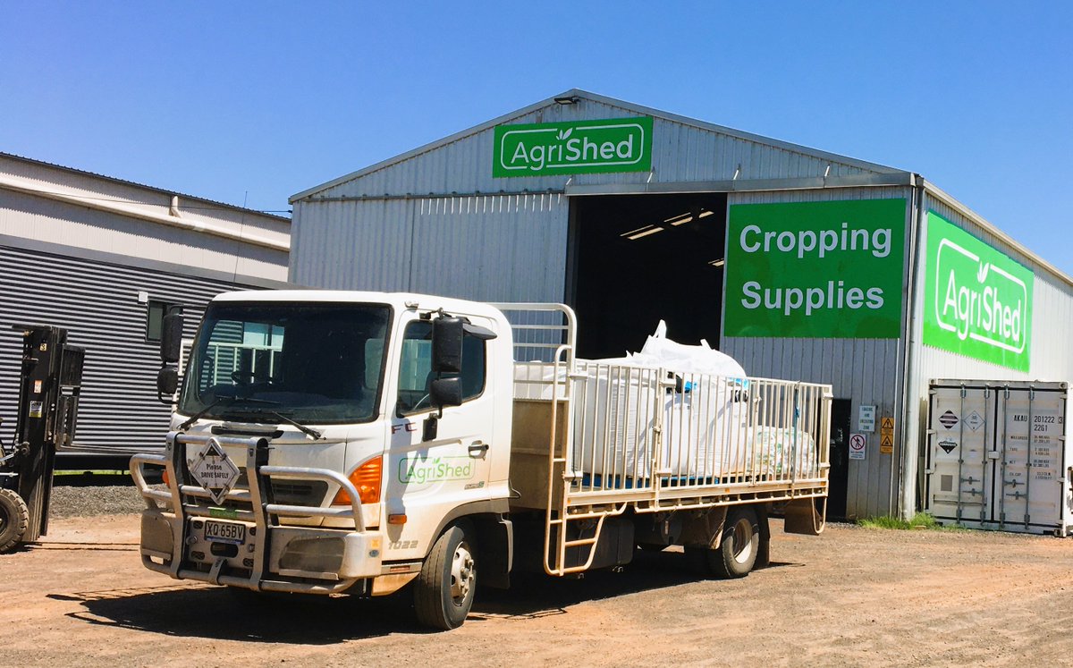 AgriShed's little workhorse is on the road daily with Summer Crops underway.
Call 0436 426 512 to organise your next direct-to-farm delivery or a visit from our agronomist.
#AgSupplies #croppingsupplies #agriculture #AgriShed #wedeliver #directtofarm #summercrops #qld #agronomy