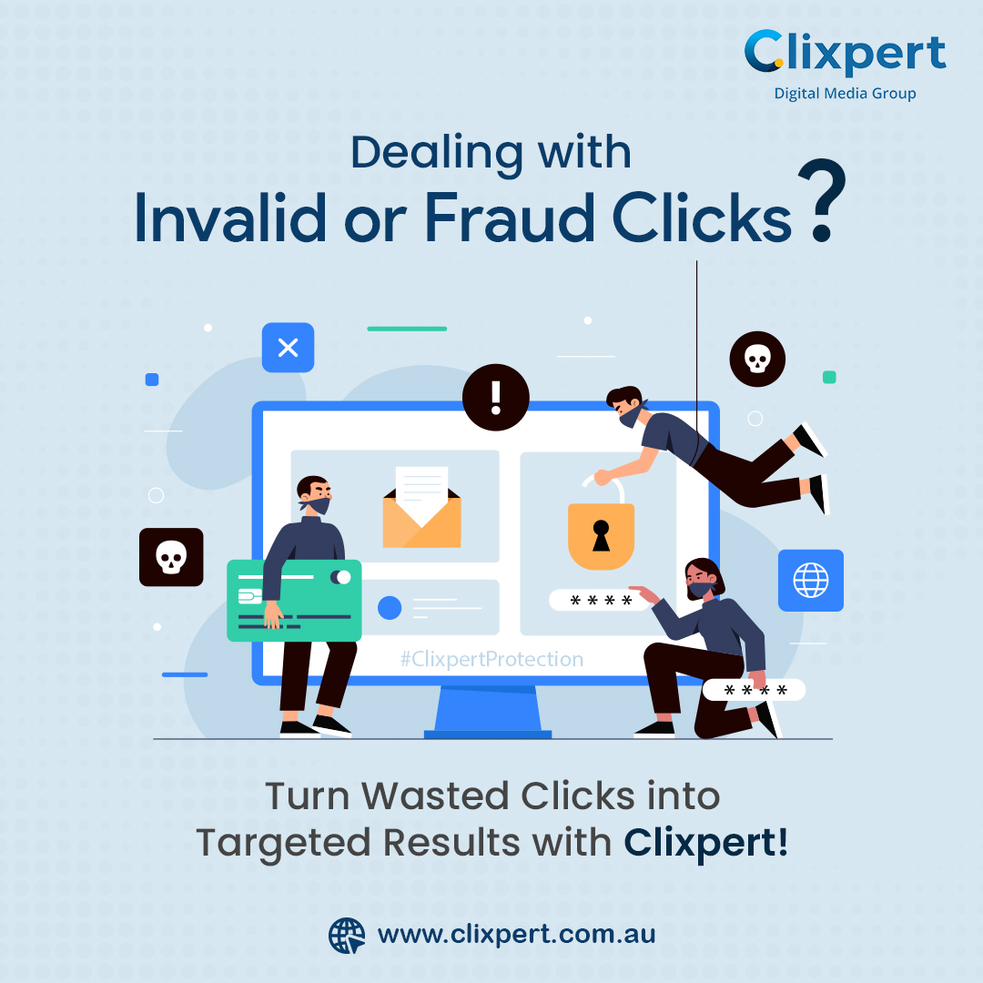 clixpert's tweet image. Don&apos;t Let Invalid Clicks Drain Your Budget!
At Clixpert, we understand the frustration of dealing with invalid or fraud clicks on your PPC ads. Say goodbye to wasted budget and hello to targeted results!

#DigitalMarketingMagic #PPCProtection #Clixpert #DigitalMarketingMagic