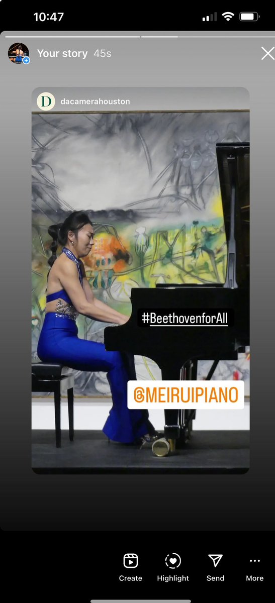 DrMeiRui's tweet photo. From last night #BeethovenforAll #liveperformance #MusicInMedicine #Visceral #appassionata #musicmedicine https://t.co/kxcgemiqEn