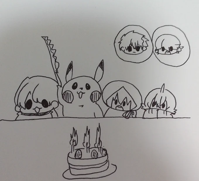 皆様お祝いのお言葉ありがとうございます!
ゆっくり返信させて頂きます🥰

堀川と肥前君は大阪城のため欠席です 