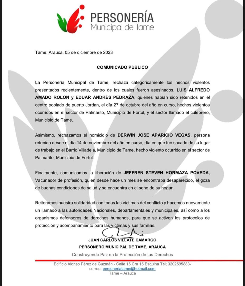 soyleomarquez's tweet photo. @petrogustavo @Defensagob @DefensoriaCol @gobernacionarauca @COL_EJERCITO @PoliciaArauca 
¿Que tienen que decir sobre esto? 
@NoticiasRCN @NoticiasCaracol  @ https://t.co/Fzj5fyQqw3