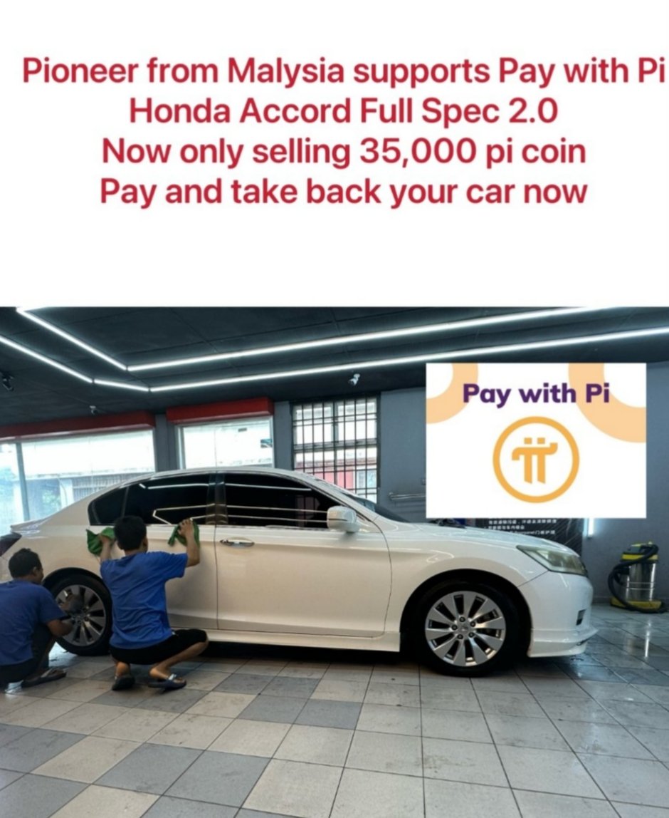 MyYunieyusuf519's tweet photo. Wooww,,, Wooowww..35.000 Pi π ,,,Coin Para Calon sultan,Siapa yg Berminat, Orang Malaysia yg punya Mobilnya.
Wadidawww...
#NoGCV
#TROUBLE
#HighCoin
#Pioner https://t.co/W8n1KtZXFW