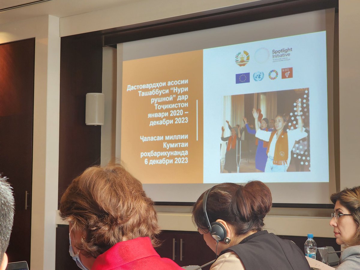 #EU_UN_Joint_Initiative_Spotlight_Programme  Final Joint Steering Committee meeting. Presentation of major achievements and key results attained within 2020-2023
@UNinTajikistan 
@GlobalSpotlight