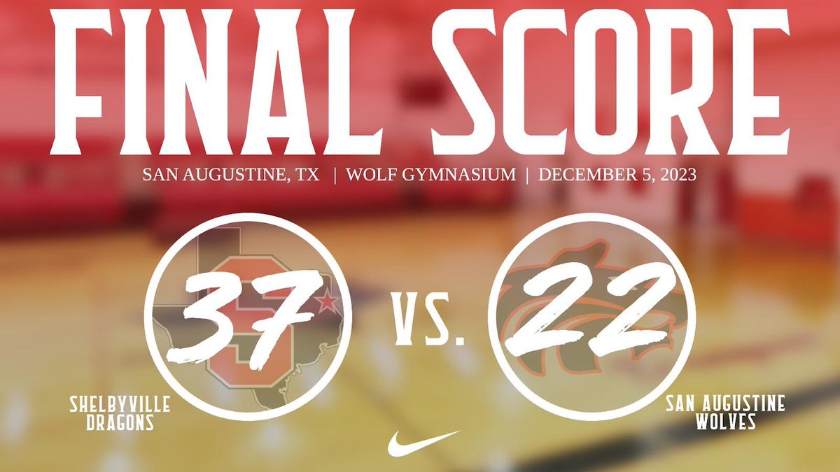 🏀🏀🏀
Final from San Augustine! Dragons move to 6-0 on the season! #DragonNation 🐉