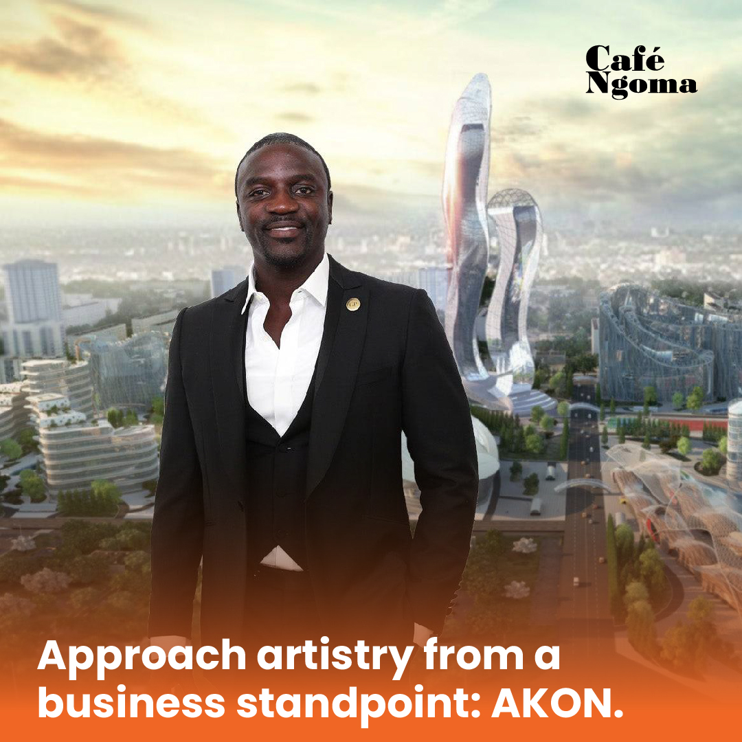 ”Approach artistry from a business standpoint. You are in the Music - Business. The Music just gets you to the Business. The Music opens the door for more Business. In order for the Music to thrive, you've got to do the Business.”
#Business
#CafeNgoma
#WeBuild