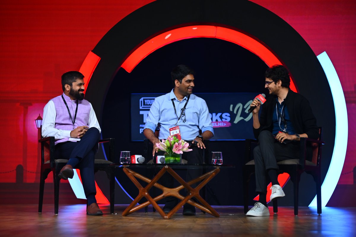 Frontier tech is India's opportunity to leapfrog developed tech ecosystems & become a global tech leader 🇮🇳

Last week at @_TechSparks Delhi, I led 4 critical discussions on unlocking the potential of AI, open networks, drone tech & Web3 for India🚀

Why this matters👇