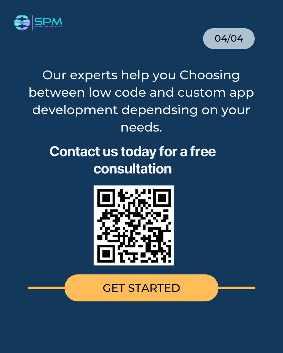 SPMGlobalTech's tweet image. Simplify Your Decision! Choose between low code and custom app development with our expert guidance.

Connect with us today at bit.ly/46Xp2GA

#lowcodeapps #customappdevelopment #coding #UIInterface #spmglobaltechnologies #testing #deployment