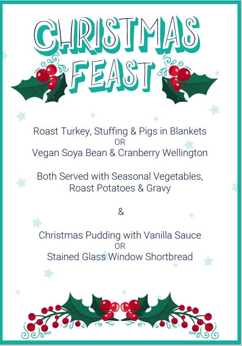 An invitation to all our students and staff to come and enjoy a Christmas feast in the Canteen on Wednesday 13 December. 🎄🎄🎄