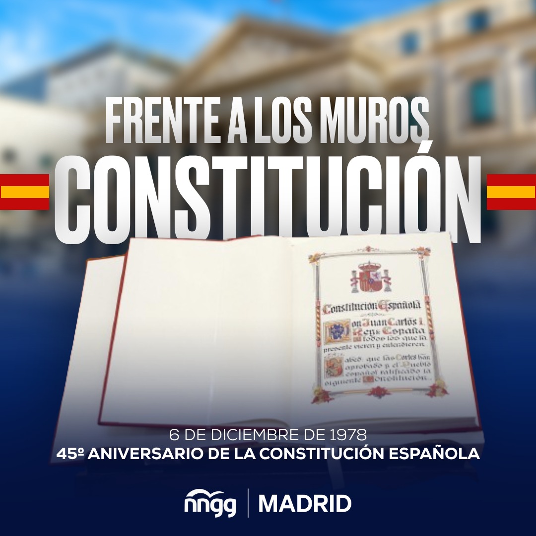 Hace 45 años, personas con distintas ideas dejaron atrás sus diferencias por algo mayor: España.

Defendamos más que nunca nuestra Constitución y el modelo que entre todos nos hemos dado.

¡Feliz #DíadelaConstitución! 🇪🇸🇪🇸