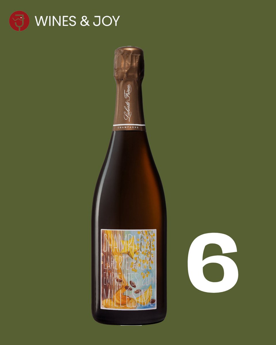 winesandjoy's tweet photo. 🍾✨ Sip into heritage with #Champagne Laherte Freres Les Empreintes 2016! 🇫🇷🥂 An intimate tale of family legacy, biodynamic vineyards, and timeless elegance. Cellar for 11 years, then serve chilled. A sip of history in every bubble. 🌿🥂 #winesandjoy #winelover https://t.co/Bpbj70tXwu