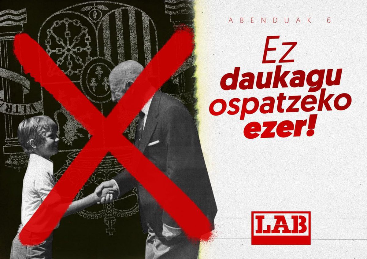 LABGoierri's tweet image. Gaur EZER EZ OSPATZEKO!