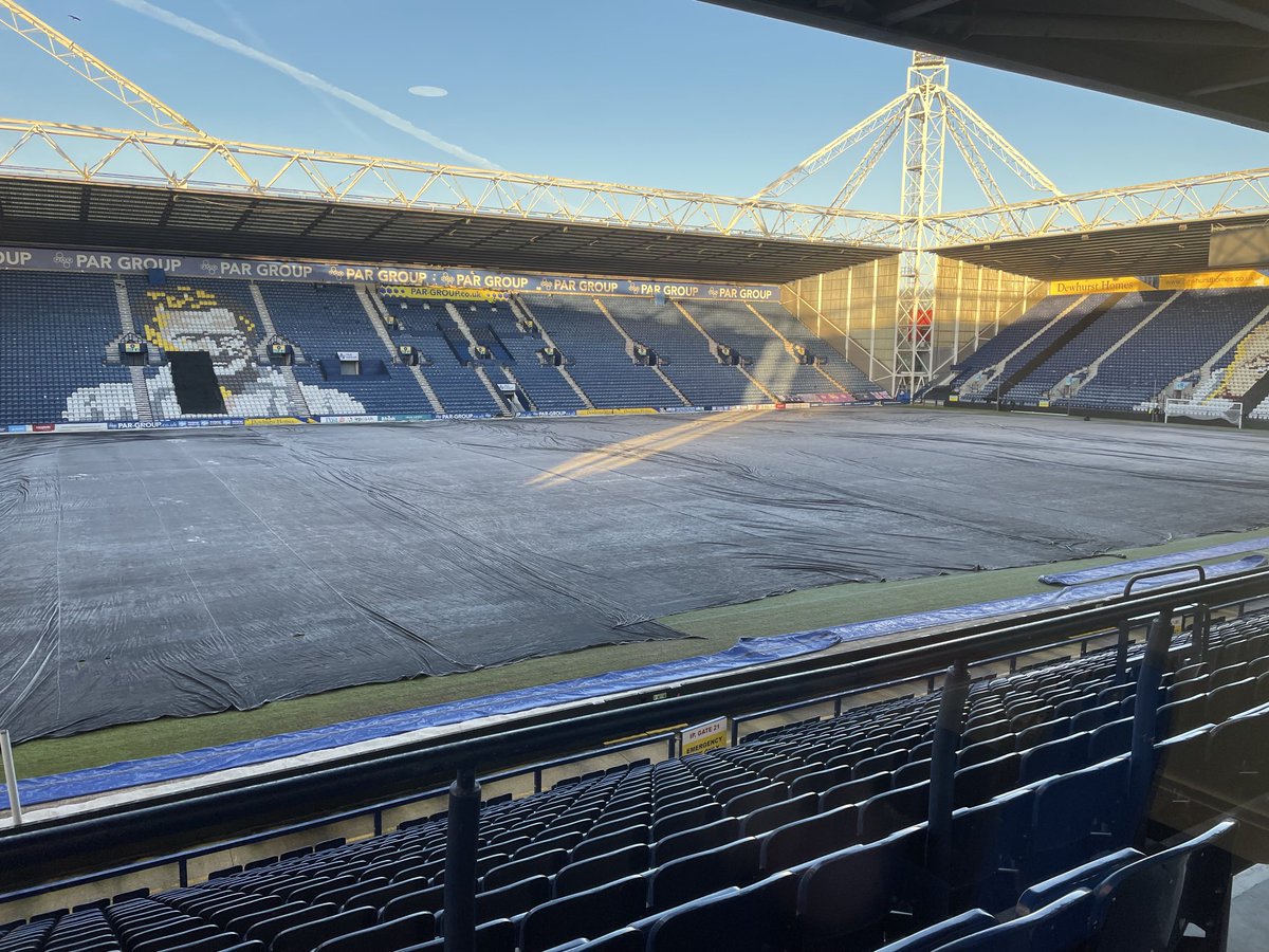 The office is looking good this morning ahead of the FA Youth Cup game PNE v Coventry 🤞7pm