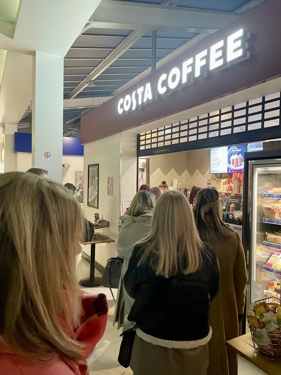 On my way to WEMABIF meeting in Birmingham to talk about case management and <a href="/BABICMorg/">BABICM</a>
It’s Baltic in Durham this morning and the coffee queue is long!