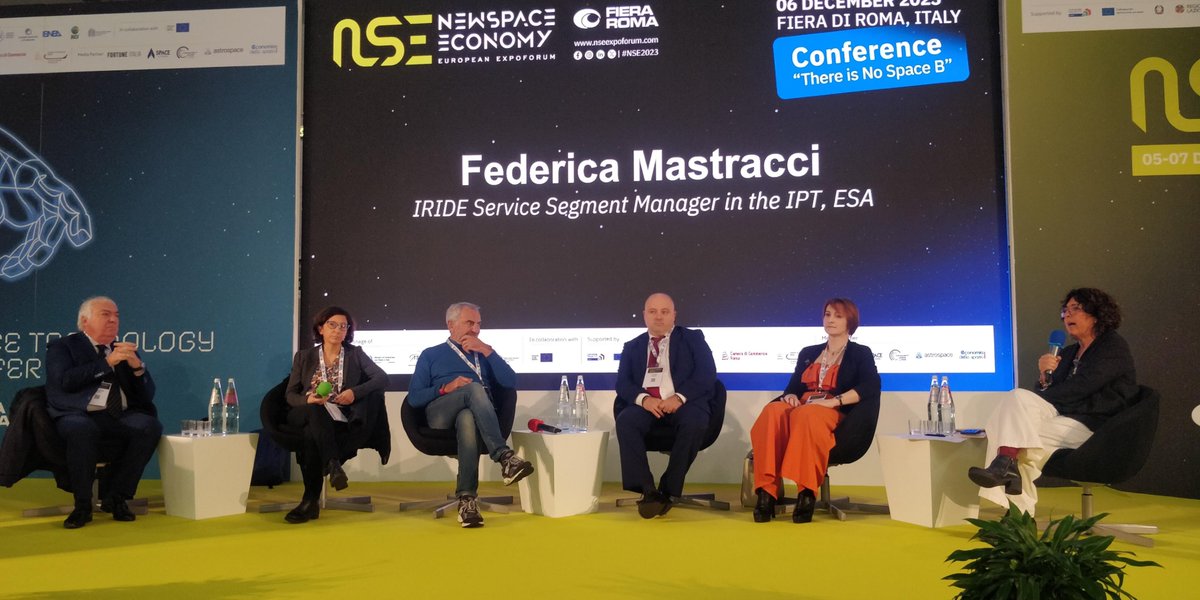 “From the EU Recovery Plan, New Earth Observation Services for the Central Government” al #NSE2023

Si parla di sviluppo di servizi per la PA centrale derivati dalla costellazione IRIDE, il programma satellitare italiano che sarà completato entro il 2026.
lnkd.in/dBcp_wT8