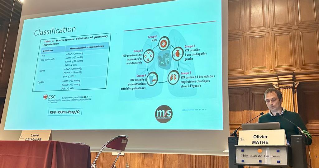 POpARToulouse's tweet photo. Gestion de l’HTAP en périopératoire par le Dr Oliver MATHÉ au #SYMPO 
Une prise en charge de spécialistes au service du patient @POpARToulouse https://t.co/lZCOCIuxeL