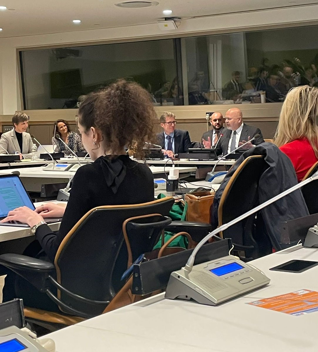 FCDO Legal Director Andrew Murdoch introduced an #ASP22 event co-hosted by 🇬🇧, 🇨🇴 and the #ICC Office of the Prosecutor on #GenderPersecution. We discussed potential new draft principles on #GenderPersecution to enhance prevention, protection and survivor participation.