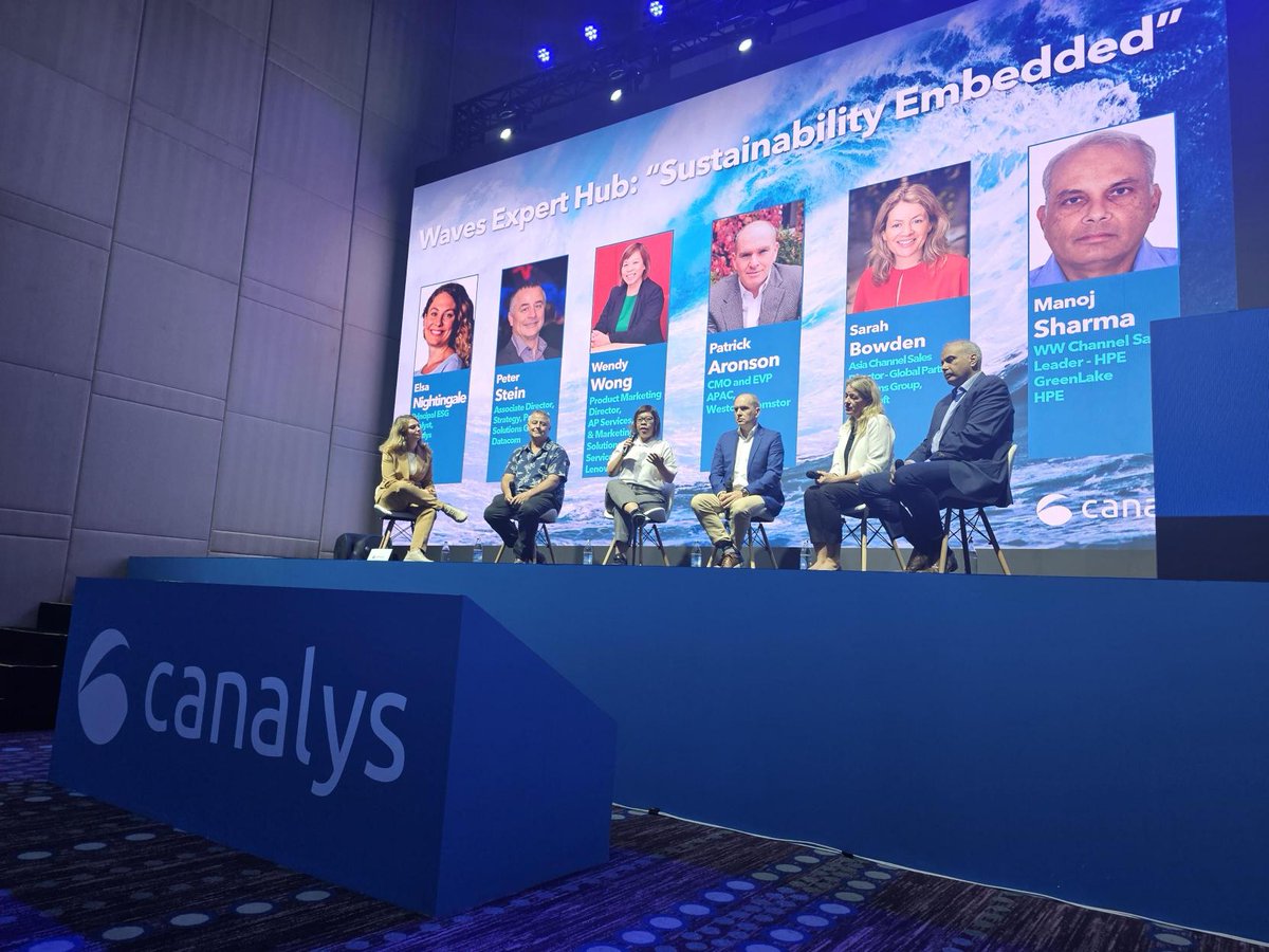 Canalys's tweet image. While 89% of global enterprises prioritize environmental criteria, only a third of partners have ESG strategies. Our experts at #CanalysForums2023 have gathered for one of the most crucial conversations- Sustainability embedded in the channel!
