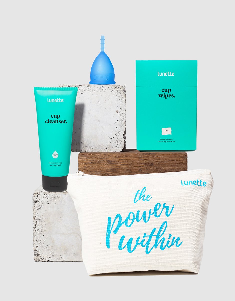 Choose your player: cup cleanser or cup wipes? Find them both as they join forces in the Lunette Starter Kit! ✨

Need a great Christmas gift idea? This is it. 🎁

SHOP NOW: bit.ly/47xXUxS