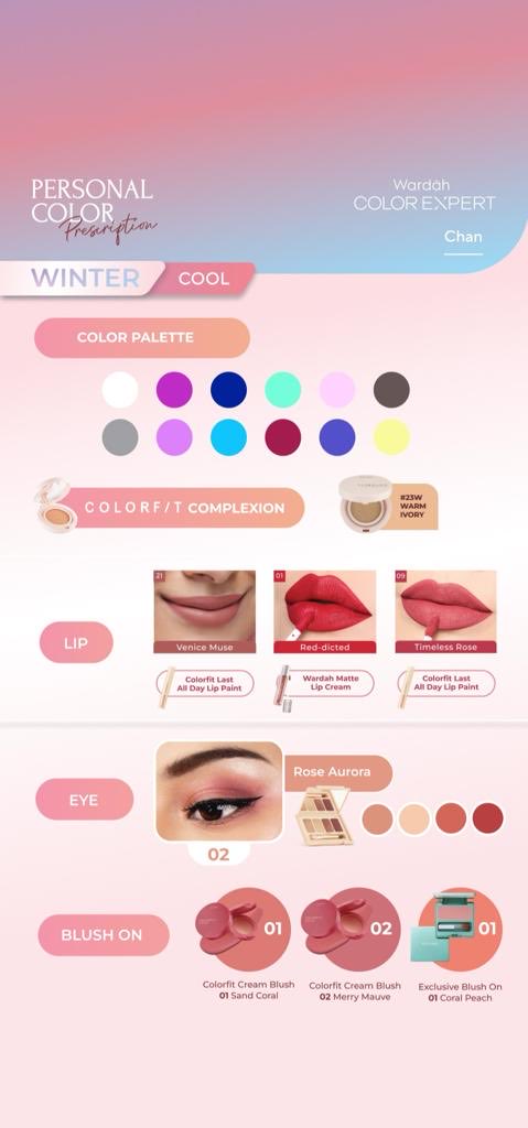 skinsofun's tweet image. Gausah bayar mahal-mahal 1 juta lebih buat color analysis. 

Aku habis Personal Color Analysis gratis dari wardah udah lengkap banget dikasih summary lipstick, eyeshadow, warna bahkan complexion yang cocok buat kita 😂🤝✨