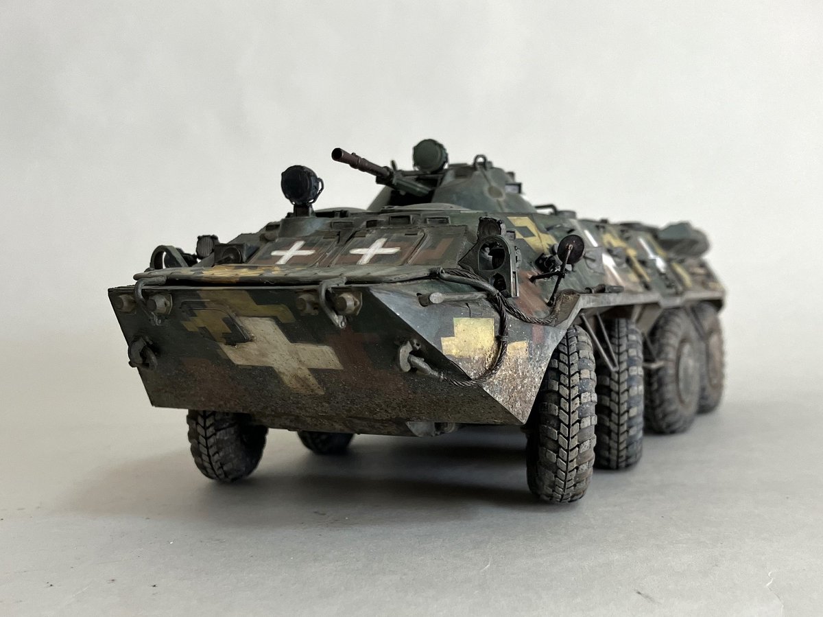 nekomanmaok's tweet photo. BTR-80くん画像 その4
#戦車模型 #scalemodels #模型戦車道 #BTR80 #TRUMPETERMODELS https://t.co/uHbTPdppFN