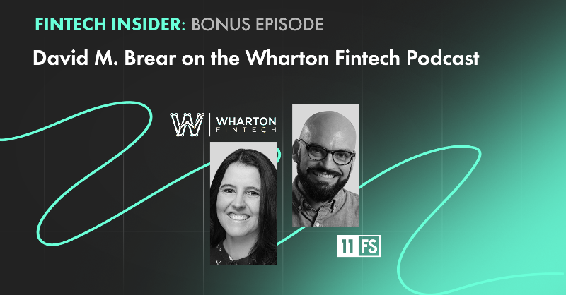 FintechInsiders's tweet photo. 🚨 BONUS POD 🚨

@davidbrear sits down with @KaileeCostello_ from our friends over at @whartonfintech for a one-on-one chat about the current state of FS - covering everything from commercial banking to how financial ecosystems differ across the globe.

🎧 Tune in ⬇️
