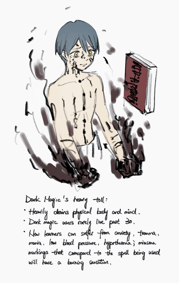 Dark magic lore
