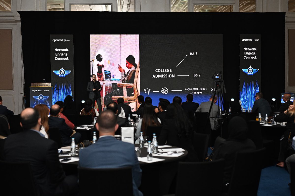 WaldeckCAnn's tweet image. @OpenText Forum Qatar 2023 concluded with vibrant energy! #AIinsights, #cybersecurity strategies, and collaborative discussions fuelled a transformative movement.

#OpenTextQatar #FutureOfBusiness #TechInnovation #OpenTextForumQatar #OpenTextAviator #Aviator #OpenText #Chiief