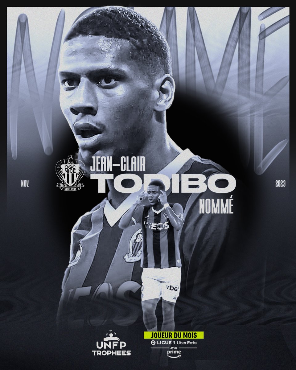 ogcnice's tweet photo. Des performances remarquées pour Jean-Clair Todibo 💪

💌 Supporters de l'#OGCNice, votez pour le Trophée @UNFP du Joueur du mois de novembre dès maintenant : https://t.co/m8sZnckFNb

@EASPORTSFCFR #FC24 #POTM #TrophéesUNFP https://t.co/0y2dG1IBuY