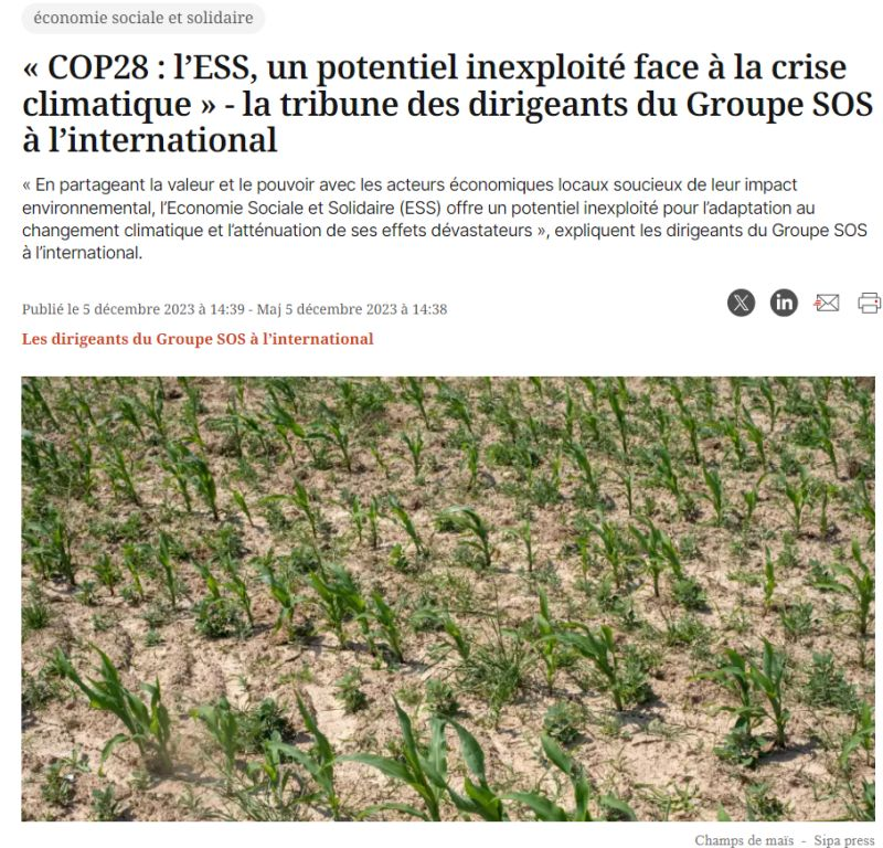 louriealexandre's tweet photo. Et si on préférait une solution "by design" à la crise climatique, plutôt qu'une succession de pansements ?

Cette solution systémique, elle existe. Elle est pourtant occultée à la COP 28.

Notre tribune avec 28 signataires, sur L'Opinion (paywall) : https://t.co/qQS9dvDBhD #ESS https://t.co/4h3p4UWn5m