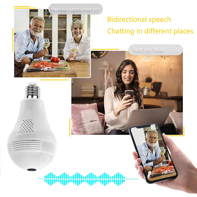 iCSeecam's tweet image. 🏠 Illuminate every corner of your home with a sense of security. #BulbCamera features a discreet design with smart surveillance, integrating protection into your daily life seamlessly.✨ No complicated setup, just plug and play, and instantly elevate your home security!💡