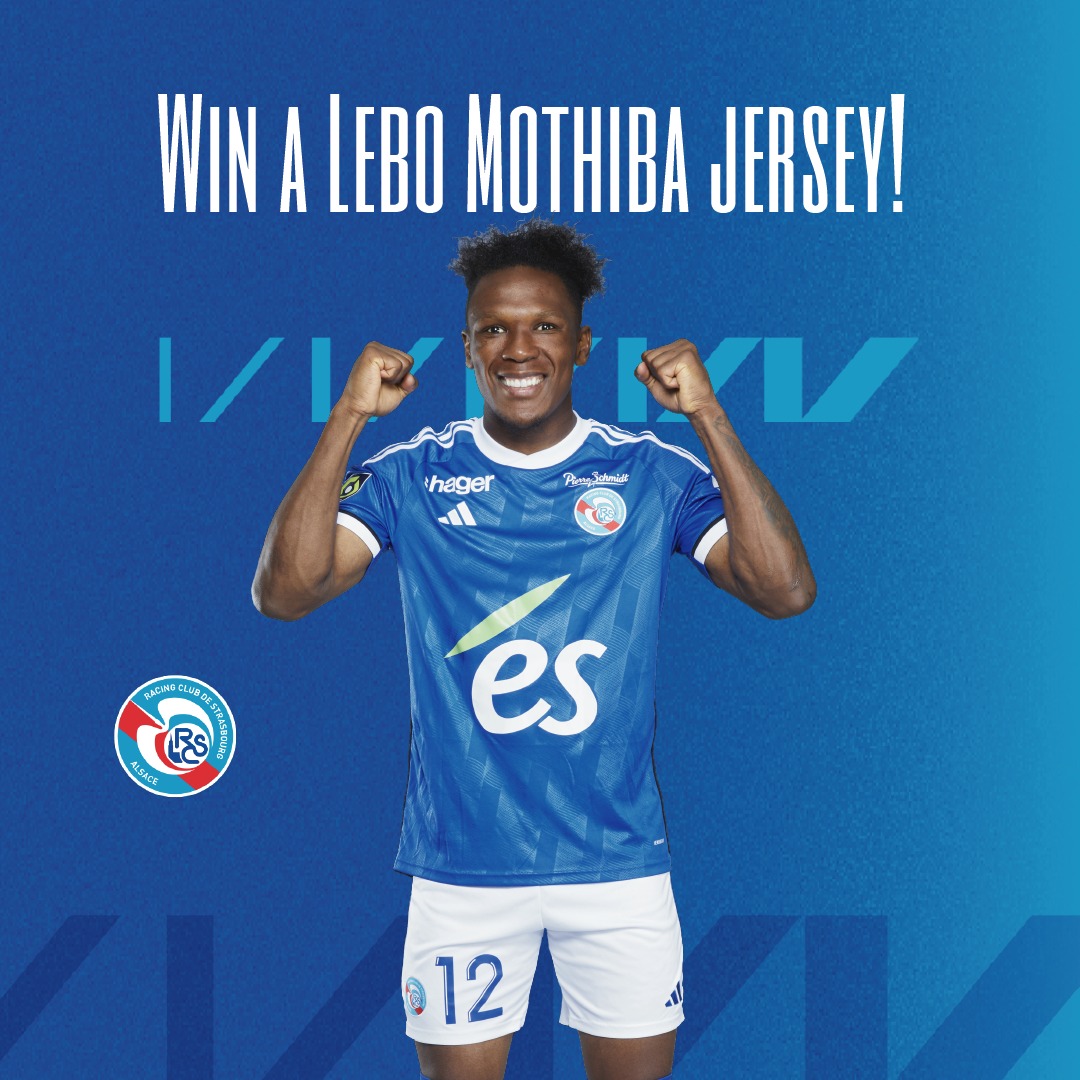 🇿🇦 Attention <a href="/LeboMothiba96/">Lebo Mothiba</a> fans!

We're giving away a Lebo Mothiba jersey -- to enter: 

1️⃣ Follow <a href="/RCSA_English/">Racing Club de Strasbourg Alsace English</a>
2️⃣ Retweet this tweet
3️⃣Reply with the handle of a friend who needs to follow us too!

We'll announce the winner ahead of tomorrow's match!  
🤞𝐆𝐎𝐎𝐃 𝐋𝐔𝐂𝐊!🤞