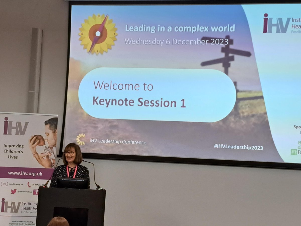 Our first Keynote session is about to begin! We are delighted to have iHV CEO @Alison_Morton2 welcoming our delegates and introducing the session #iHVLeadership2023 #HealthVisiting