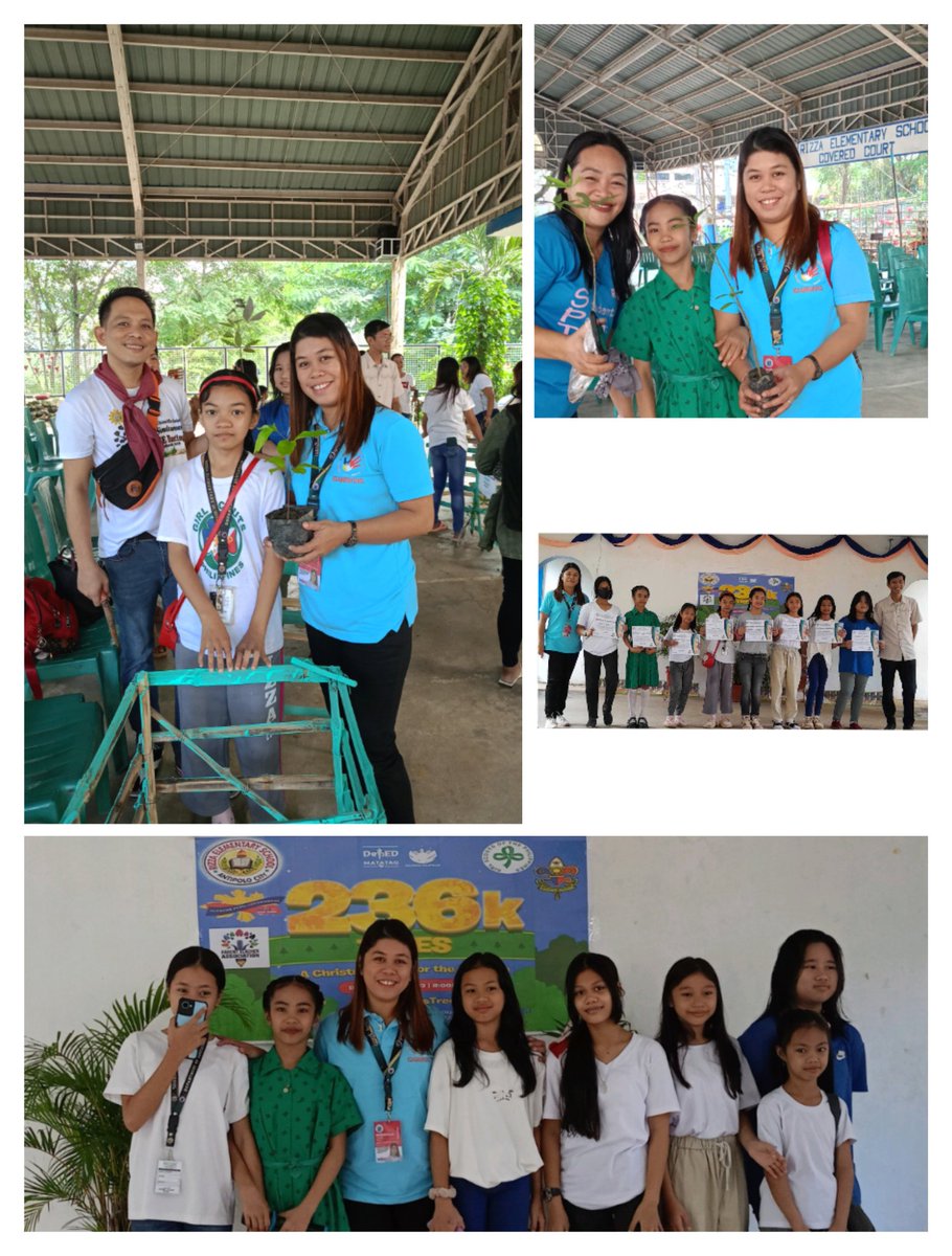Tree Planting Activity in Support to DepEd 236,000 🌴#agiftforthechildren🌳🌳🌳