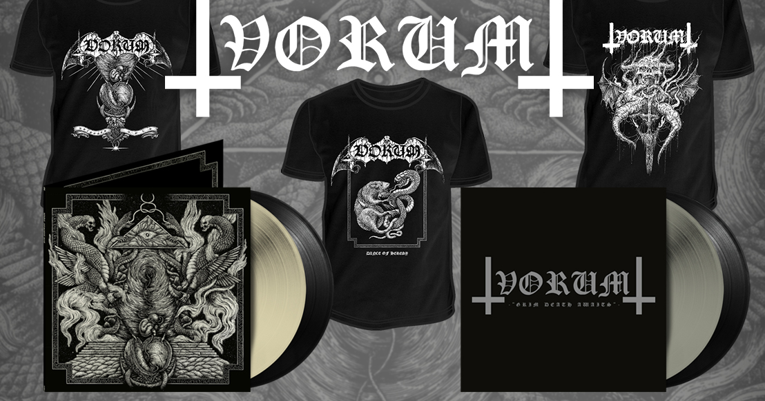 OsmoseProd's tweet photo. Are you ready for pure Finnish death metal?
VORUM releases at Osmose store: https://t.co/Kn7rlKonxD
➔ "Poisoned Void" LP & "Grim Death Awaits" LP
➔ "Poisoned Void" TS
➔ "Evil" TS
➔ "Dance of Heresy" TS
#vorum #concretewinds #deathmetal #finnishdeathmetal #osmoseproductions https://t.co/Ucr9w85mNG