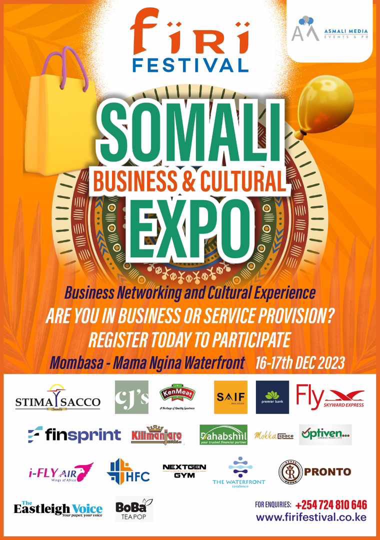 The upcoming Firi Festival, organized by Asmali Media taking place from the 16th to the 17th of December, promises to bring vibrant energy to the Mama Ngina Water Front in Mombasa.