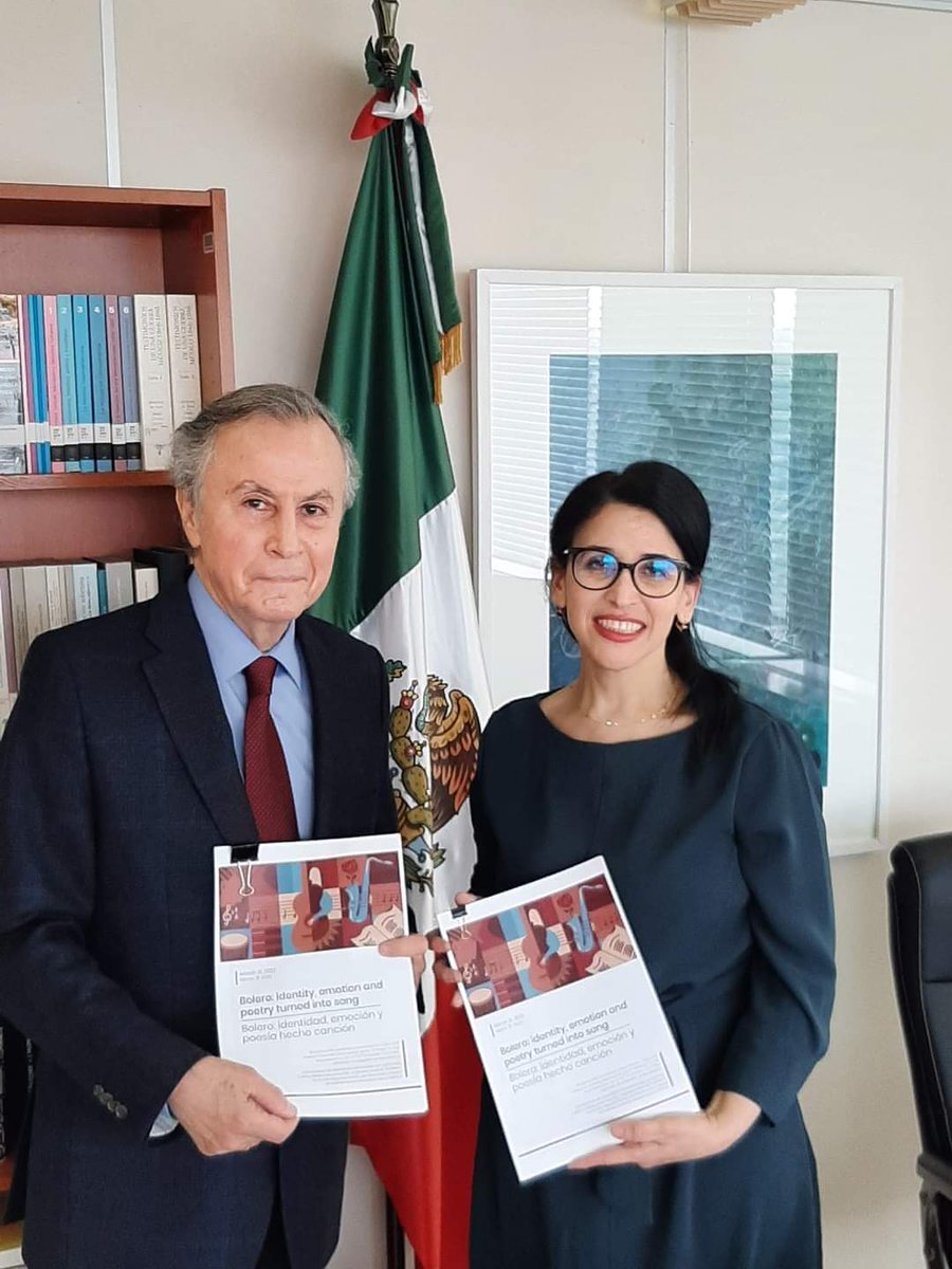 <a href="/DiazCanelB/">Miguel Díaz-Canel Bermúdez</a> <a href="/UNESCO/">UNESCO 🏛️ #Education #Sciences #Culture 🇺🇳</a> ‼️ UNESCO déclara al Bolero patrimonio cultural inmaterial de la humanidad‼️
👉 La nueva inscripción en la Lista del patrimonio cultural inmaterial "Bolero: identidad, emoción y poesía hecho canción", es el resultado del esfuerzo binacional de Cuba y México.