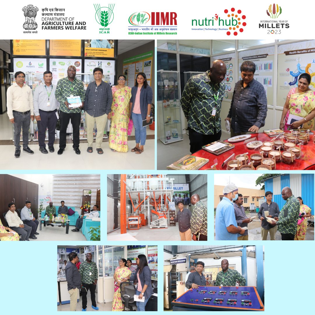 We are pleased to have hosted Dr Victor Afari-Sefa, Global Research Program Director, <a href="/ICRISAT/">ICRISAT</a>  at ICAR-IIMR Nutrihub on 5th December 2023.