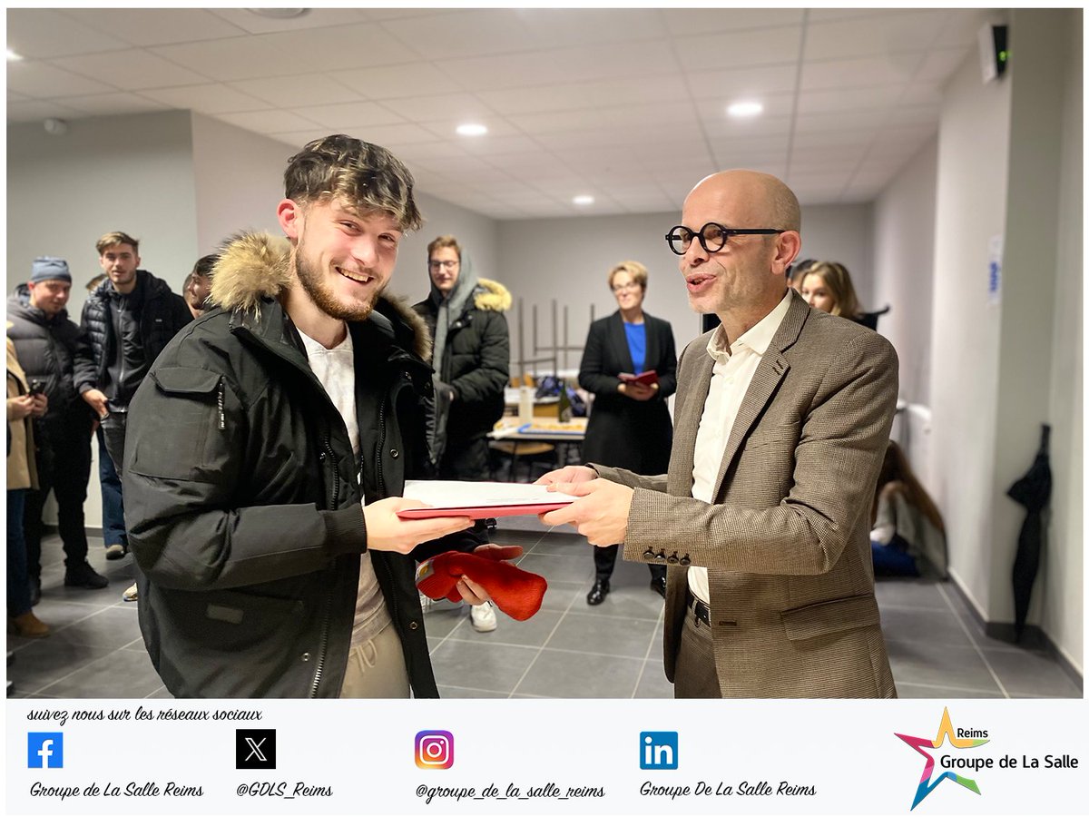 Groupe De La Salle - Reims (@gdls_reims) on Twitter photo 🎓 DIPLOMES
Remise des diplômes du baccalauréat professionnel au lycée professionnel Jeanne d'Arc-La Salle : quel plaisir de partager un moment convivial avec les lauréats !
#gdls #champagne #reims #lasalle #lasallereims #wearelasalle <a href="/lasallefrance/">LA SALLE FRANCE</a> <a href="/lasalleorg/">La Salle Global</a> 🎓 DIPLOMES
Remise des diplômes du baccalauréat professionnel au lycée professionnel Jeanne d'Arc-La Salle : quel plaisir de partager un moment convivial avec les lauréats !
#gdls #champagne #reims #lasalle #lasallereims #wearelasalle <a href="/lasallefrance/">LA SALLE FRANCE</a> <a href="/lasalleorg/">La Salle Global</a>