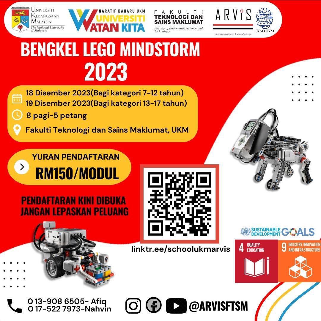 adrhysroslan's tweet photo. Kelab Robotik ARVIS FTSM, UKM adakan Aktiviti Cuti Sekolah ni. Jom para ibu bapa daftarkan anak anda sekarang belajar mengenai robot🤖
#UKM #FTSM #ARVIS #robotic 

Akaun rasmi Instagram:
https://t.co/lvNlfVGi5o

Minta jasa repost🙏🏻
@BangiCommunity @putrajayaMY @syahredzan https://t.co/Lr3ID9jIrP