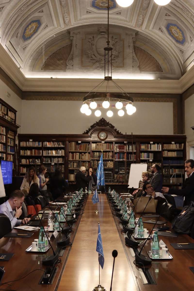 ICCROM's tweet photo. Following the reception and conversation on “Contributing to Better Lives through Cultural Capital”, our Valuing Cultural Capital event continues today. We are at @mic_italia, for a workshop on evidencing heritage value, geared towards cultural economists &amp; heritage practitioners https://t.co/CbnKzenf8T