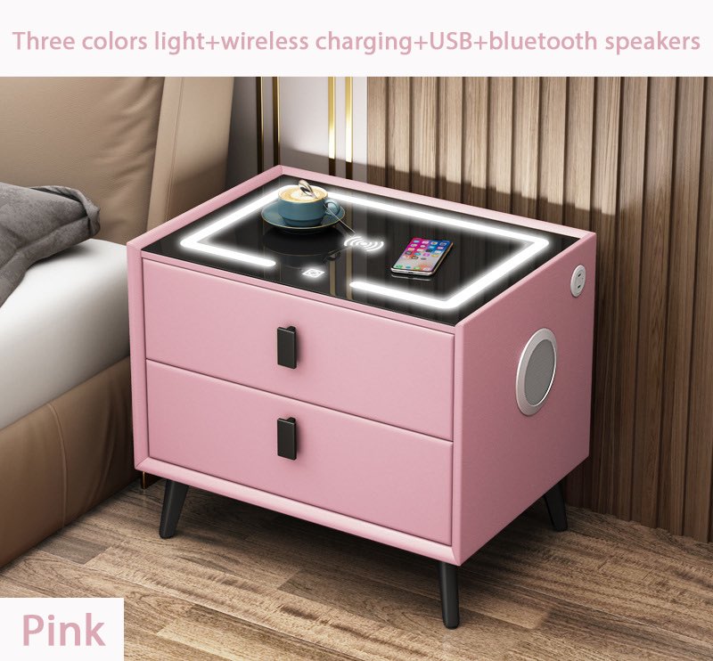 ShawnXiao001's tweet photo. Hanyee hot-selling smart nightstand #nightstand #smartnightstand #bedsidetable #multifunctionalfurniture https://t.co/uMSuMxdSS3