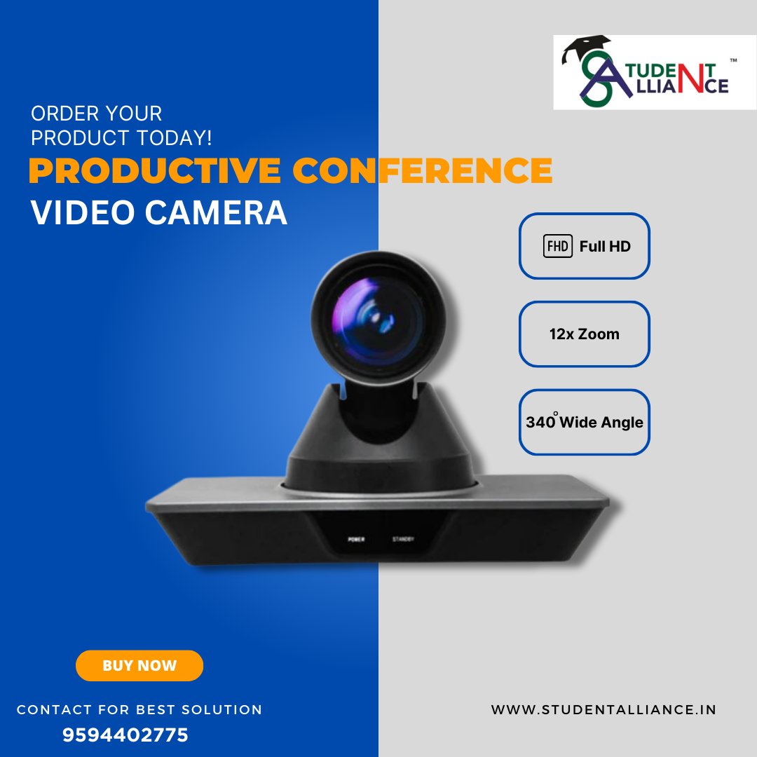 neha_mehna4809's tweet image. Elevate your virtual meetings with our Full HD Video Camera! 🎥✨ Order today for enhanced visuals and Zoom innovation.
For Any Query, Reach Out!
📞 Call us at 9594402775
#TechForTeaching #LearningResources #InteractiveClassroom #ProductiveConferencing #UpgradeYourMeetings