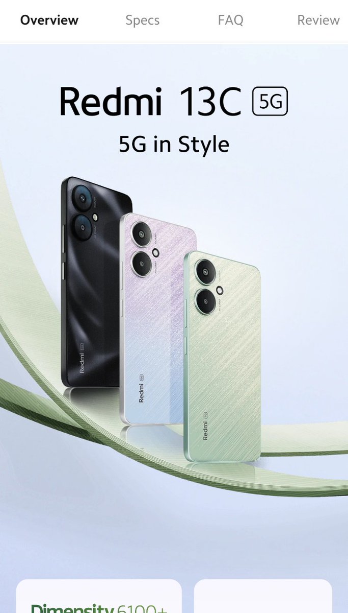 Im_ArupDas's tweet image. A5. D) All of the above

#Redmi13C #ItsTimeTo5G #Question5
@RedmiIndia 

@ManiKamalSingh9
@Shailes31441206
@AlexNoorMdKhan1
@WalaDevi