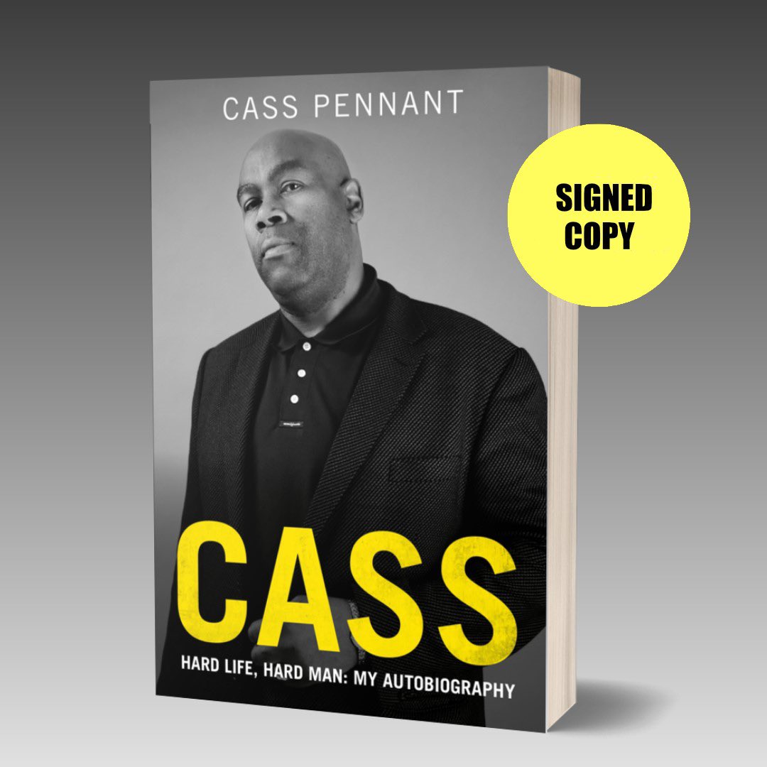 **COMPETITION GIVEAWAY**

<a href="/Cass_Pennant/">Cass Pennant 🇬🇧</a> is giving away TWO signed copies of his autobiography! 

All you have to do is hit the Retweet button and two winners will be selected at random!

A great stocking filler for Xmas ⚒️