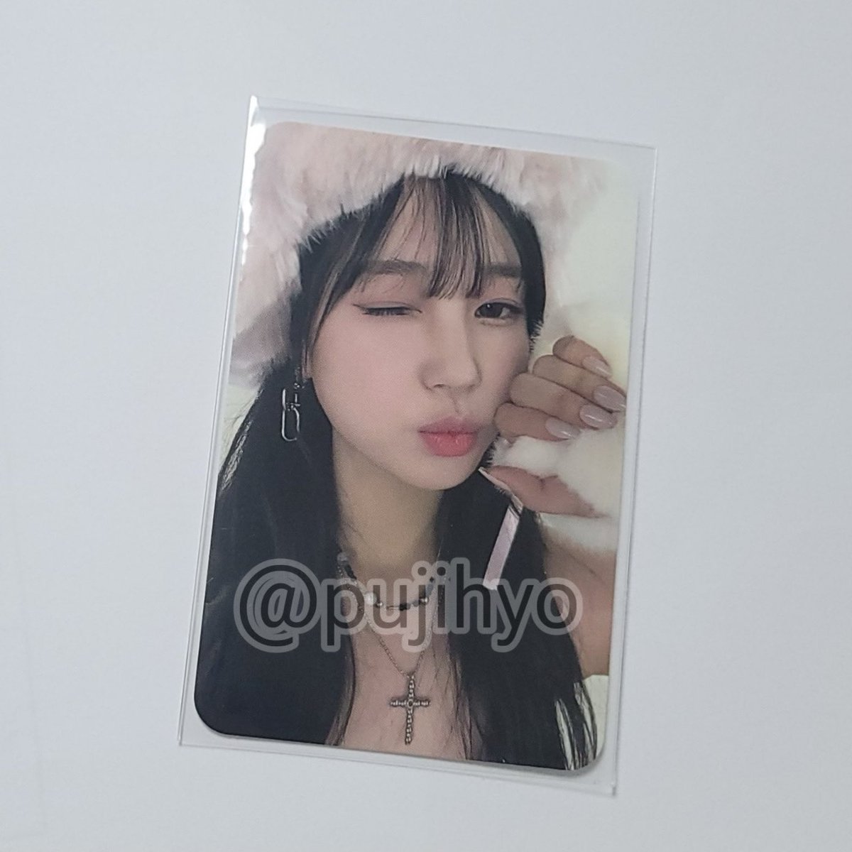 pujihyo's tweet image. @1theK #런투유_위클리
털모자 효효 감사합니다🥹🎀✨🐰💖